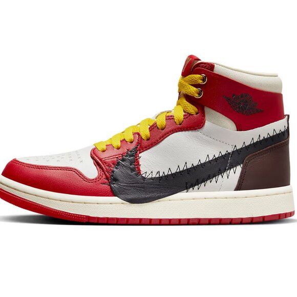 Nike Air Jordan 1 Zoom Comfort 2 x Teyana Taylor Gym Red FJ0604-601 6 US 36.5 EU - Picture 8 of 14